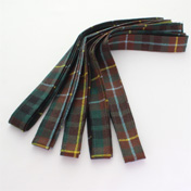 Ribbon Strips, Wool, Pack of 5, Buchanan Tartan